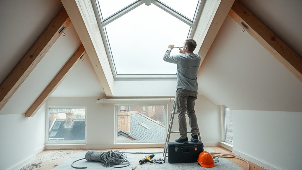 Electric Skylight Installation Stratford