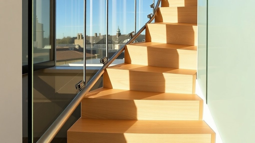 Staircase Glass Panels Stratford